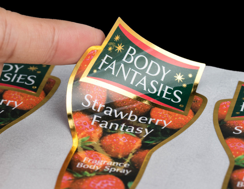 山東食品瓶標簽